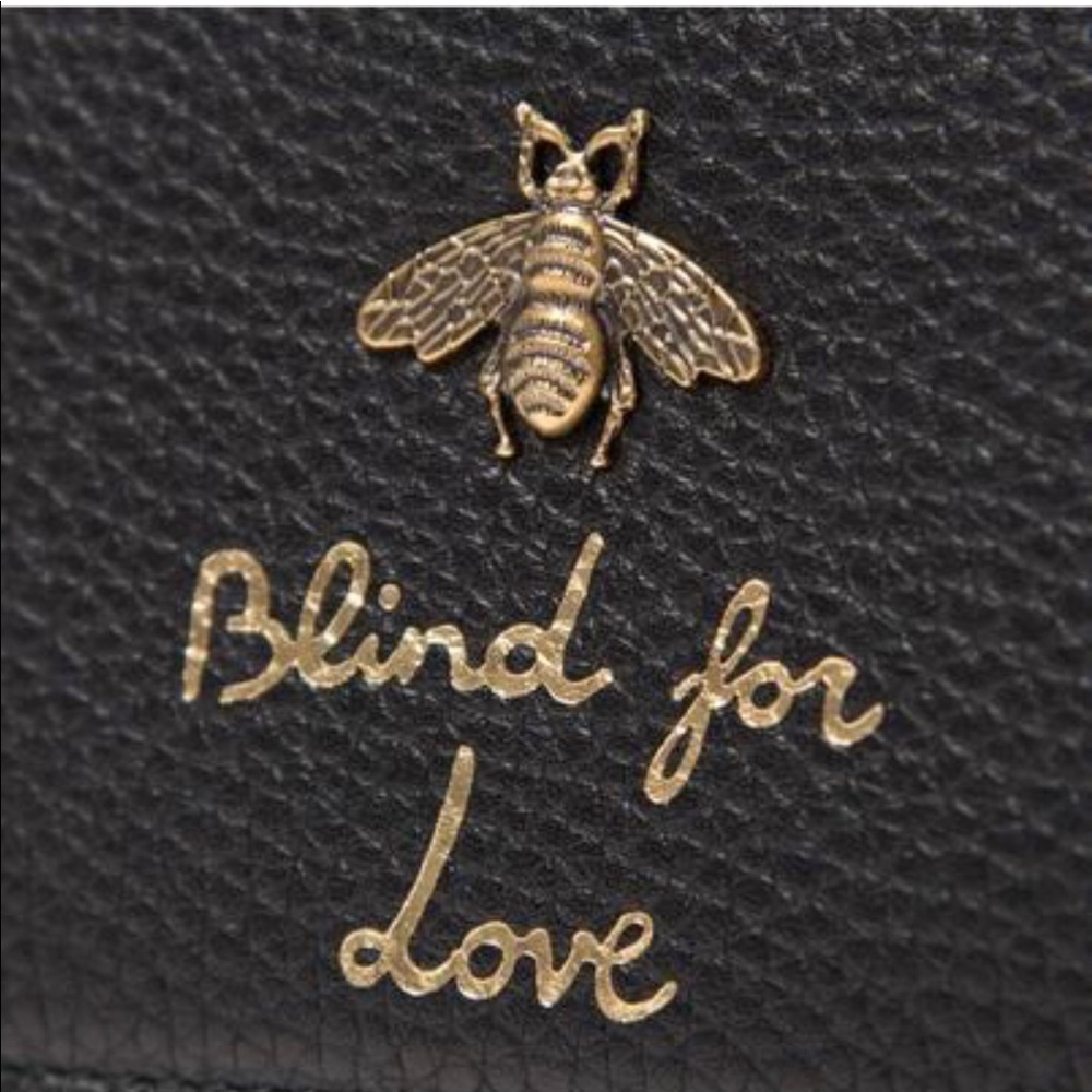 Gucci Cellarius "Blind for Love" Crossbody in Nero NEW IN BOX - Picture 3 of 7
